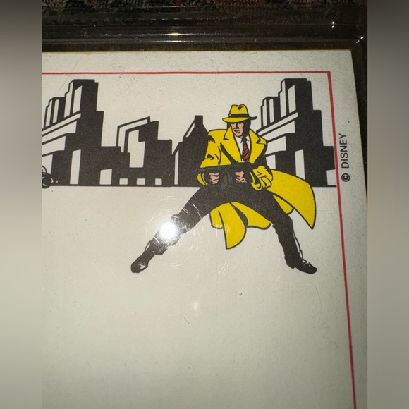 Disney Vintage Dick Tracy Memo Notepad with Pen Set - Picture 3 of 5